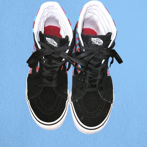 Eye-Catching Vans Sk8-Hi Shoes! - Picture 2 of 7